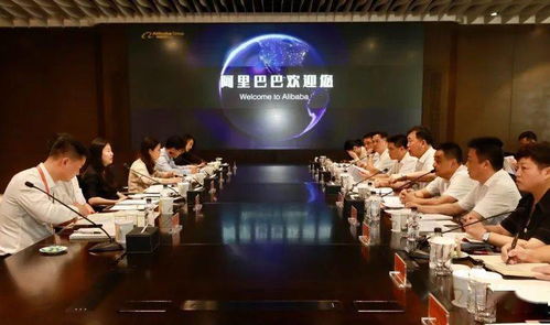 精準高效服務企業，政企攜手共促發展——張振豐赴阿里巴巴集團開展“三服務”活動紀實